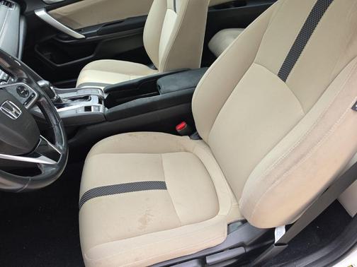 Platinum White Pearl 2020 Honda Civic EX
