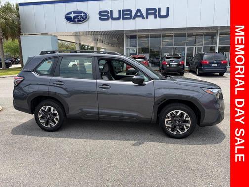 Gray Metallic 2026 Subaru Forester Base