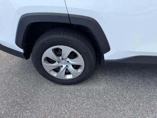 Super White 2021 Toyota RAV4 LE