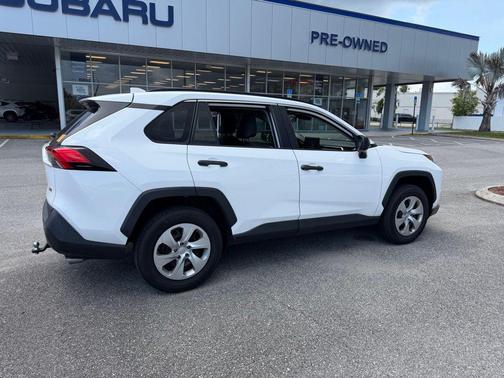 Super White 2021 Toyota RAV4 LE