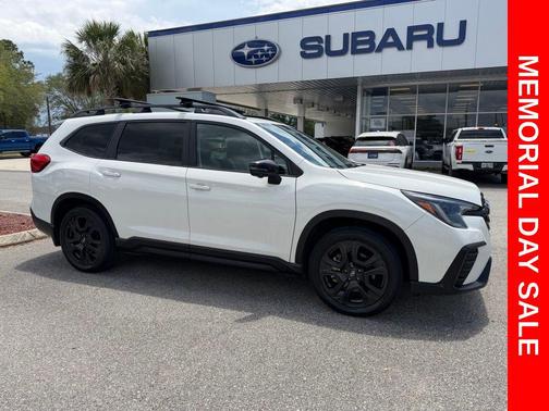 Crystal White Pearl 2023 Subaru Ascent Onyx Edition Limited 7-Passenger