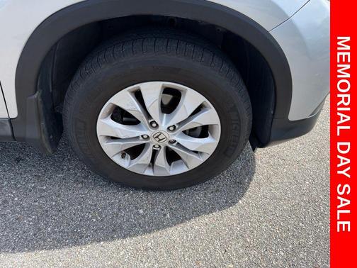 Alabaster Silver Metallic 2013 Honda CR-V EX-L
