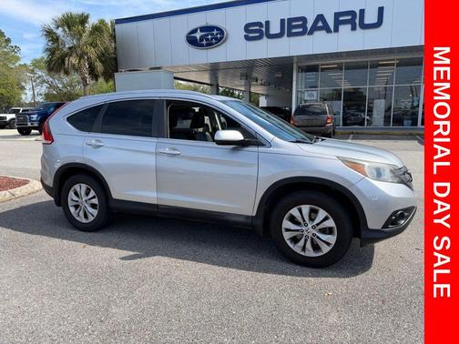 Alabaster Silver Metallic 2013 Honda CR-V EX-L