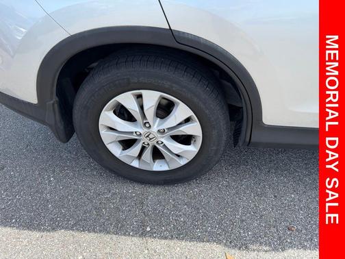 Alabaster Silver Metallic 2013 Honda CR-V EX-L