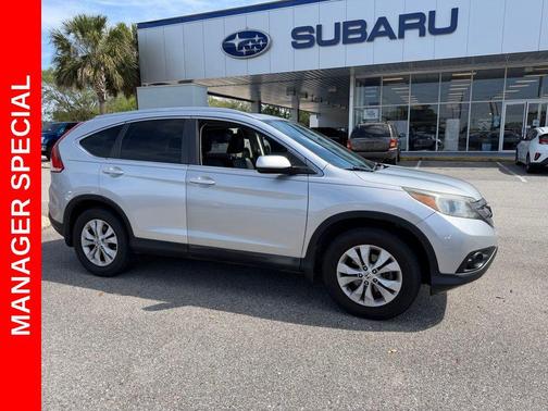 Alabaster Silver Metallic 2013 Honda CR-V EX-L