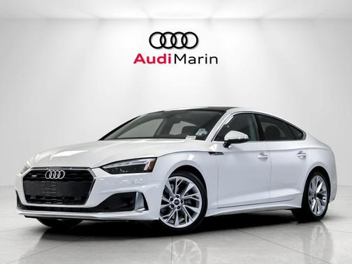 Ibis White 2023 Audi A5 Sportback Premium Plus