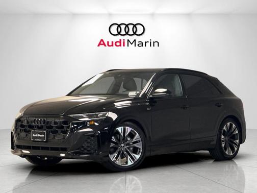Mythos Black Metallic 2026 Audi Q8 55 Premium Plus