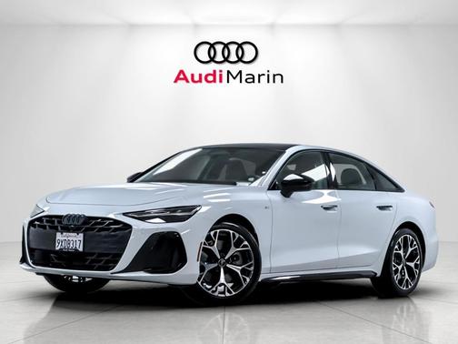 Glacier White Metallic 2026 Audi A6 Premium Plus quattro S tronic