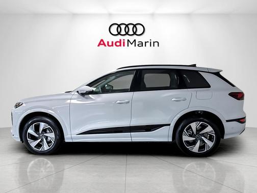 Glacier White Metallic 2025 Audi Q6 e-tron Premium Plus quattro