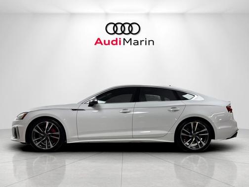 Glacier White Metallic 2024 Audi S5 Premium Plus TFSI quattro Tiptronic