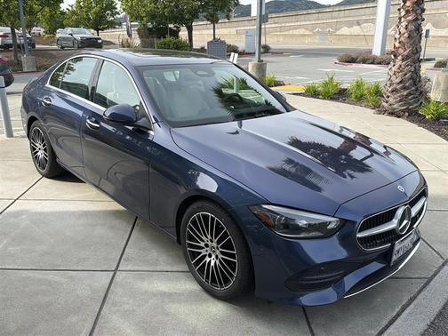 Twilight Blue Metallic 2024 Mercedes-Benz C-Class C 300