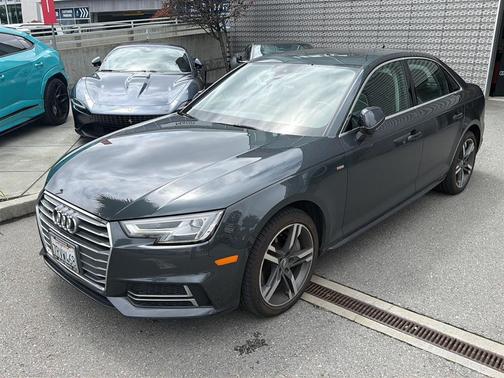 Manhattan Gray Metallic 2017 Audi A4 2.0T Premium Plus