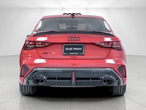 progressive red metallic 2026 Audi RS 3 TFSI quattro S tronic