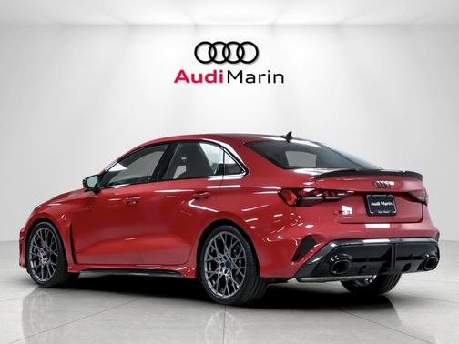 progressive red metallic 2026 Audi RS 3 TFSI quattro S tronic