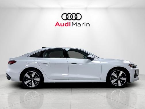 Glacier White Metallic 2025 Audi A5 Premium Plus TFSI quattro S tronic