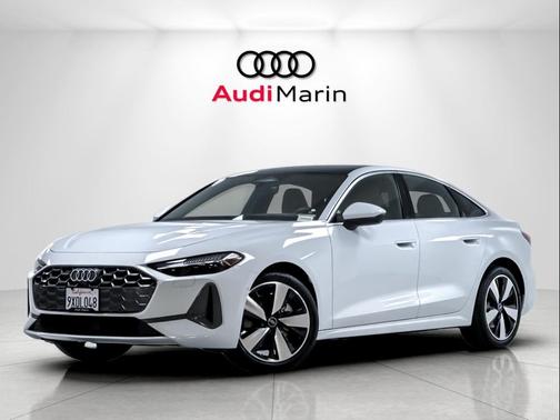 Glacier White Metallic 2025 Audi A5 Premium Plus TFSI quattro S tronic