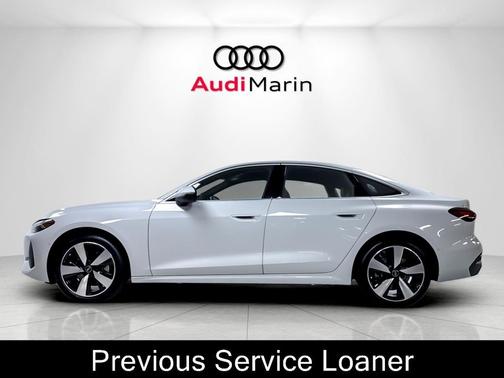 Glacier White Metallic 2025 Audi A5 Premium Plus TFSI quattro S tronic