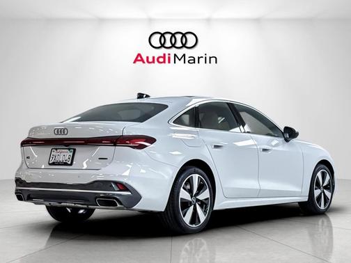 Glacier White Metallic 2025 Audi A5 Premium Plus TFSI quattro S tronic