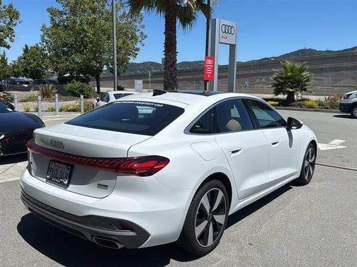 Glacier White Metallic 2025 Audi A5 Premium Plus TFSI quattro S tronic