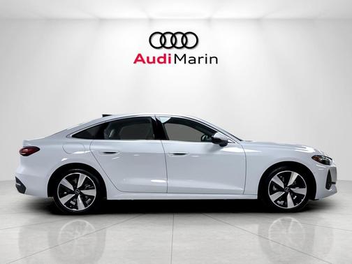 Glacier White Metallic 2025 Audi A5 Premium Plus TFSI quattro S tronic