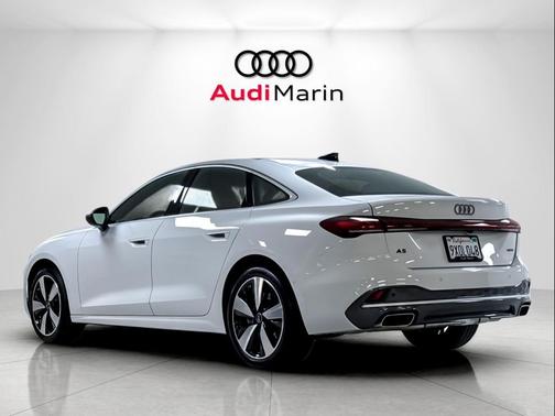 Glacier White Metallic 2025 Audi A5 Premium Plus TFSI quattro S tronic