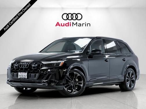 Mythos Black Metallic 2026 Audi Q7 55 Premium Plus