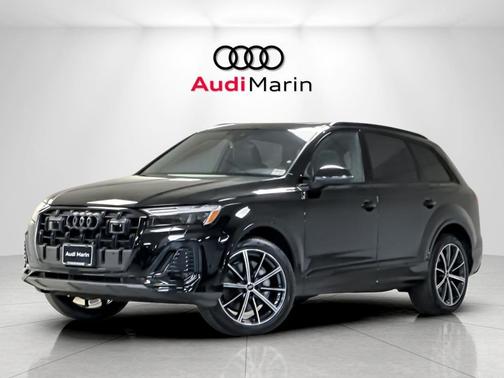 Mythos Black Metallic 2026 Audi Q7 45 Premium Plus