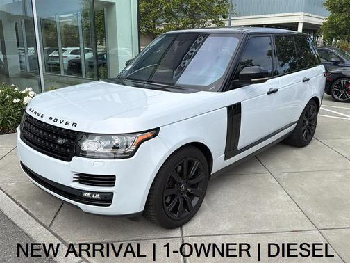 Fuji White 2016 Land Rover Range Rover 3.0L Turbocharged Diesel HSE Td6