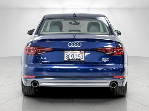 Scuba Blue Metallic 2018 Audi A4 2.0T Premium Plus