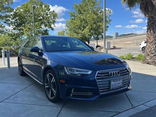 Scuba Blue Metallic 2018 Audi A4 2.0T Premium Plus