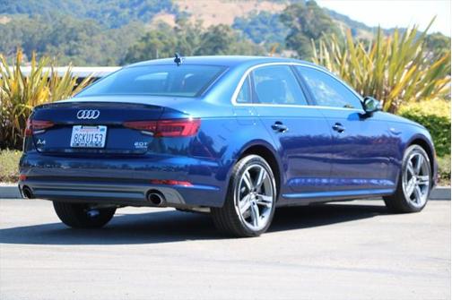Blue 2018 Audi A4 2.0T Tech Premium