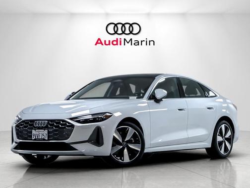 Glacier White Metallic 2025 Audi A5 Premium Plus TFSI quattro S tronic