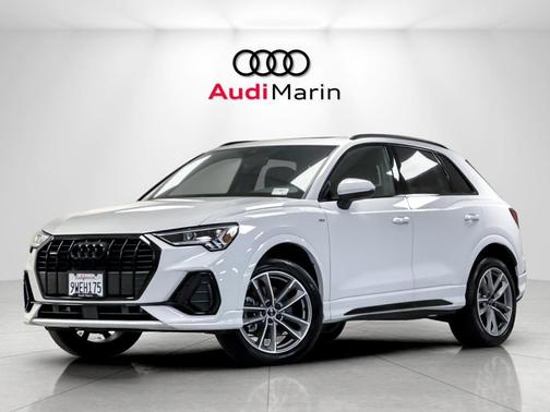 Glacier White Metallic 2025 Audi Q3 Premium 45 TFSI S line quattro Tiptronic