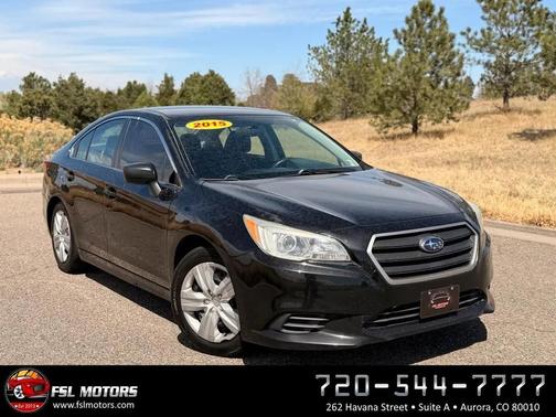 Crystal Black Silica 2015 Subaru Legacy Base