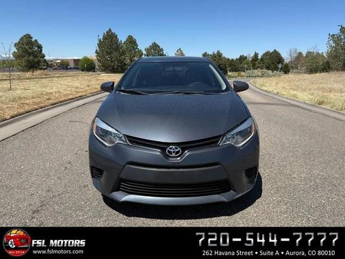 Blue 2016 Toyota Corolla LE Premium