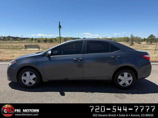 Blue 2016 Toyota Corolla LE Premium