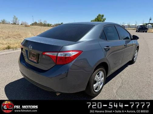 Blue 2016 Toyota Corolla LE Premium