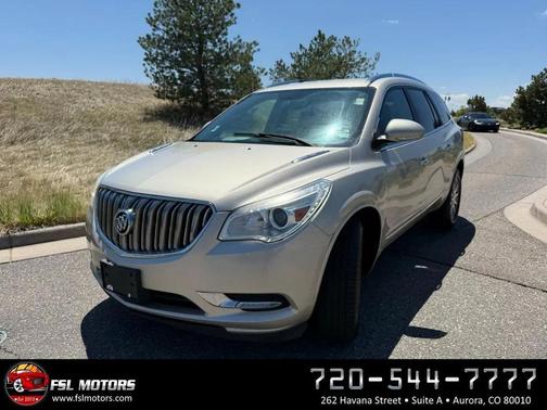 Beige 2017 Buick Enclave Leather