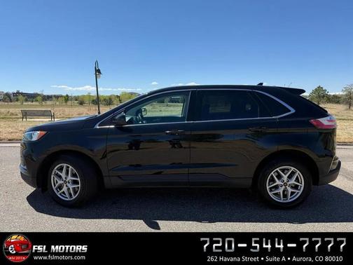 Black 2024 Ford Edge SEL