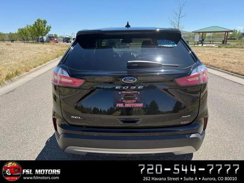 Black 2024 Ford Edge SEL