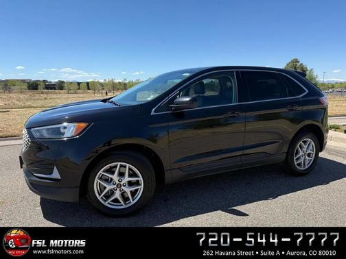 Black 2024 Ford Edge SEL