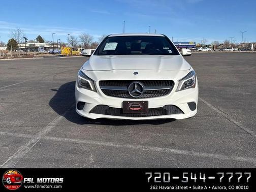 Off white 2015 Mercedes-Benz CLA-Class Base