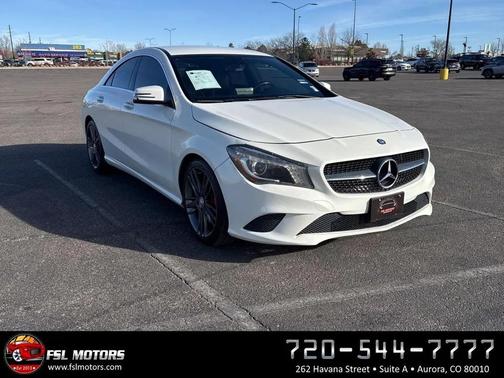 Off white 2015 Mercedes-Benz CLA-Class Base