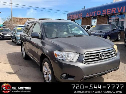 Classic Silver Metallic 2010 Toyota Highlander Limited