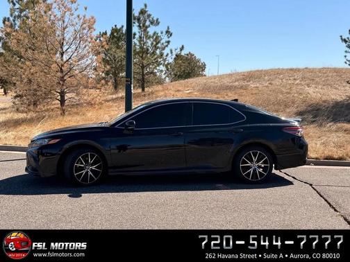 Black 2022 Toyota Camry