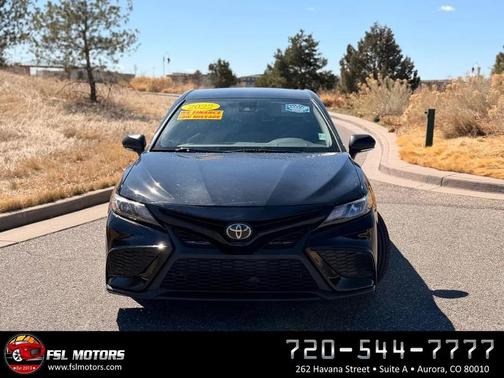 Black 2022 Toyota Camry