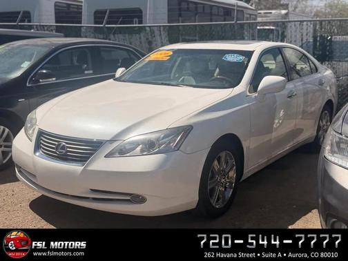White 2007 Lexus ES 350 Base