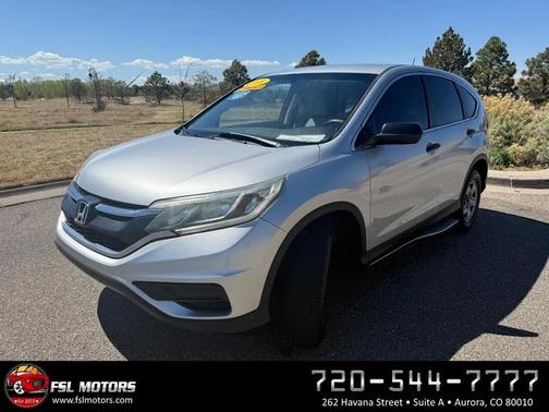 Silver 2016 Honda CR-V LX