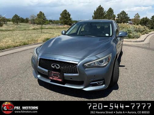 Hagane Blue 2014 INFINITI Q50 Premium
