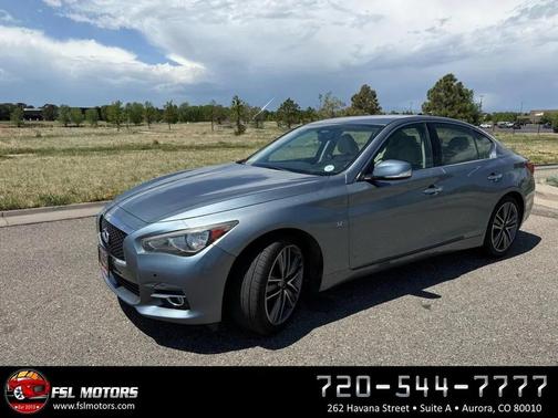 Hagane Blue 2014 INFINITI Q50 Premium